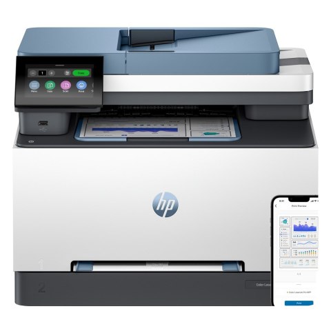 HP LaserJet Pro 3302fdw Bezprzewodowe Multifunction W kolorze Drukarka, Kopiarka, skaner; Druk dwustronny