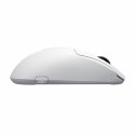 Mysz CHERRY Xtrfy M68 Pro - mysz - optyczna - 5 przycisków - bezprzewodowa - 2,4 GHz - odbiornik bezprzewodowy (USB) - biały