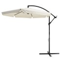 Extralink Black Forest Garden Umbrella with Side Panels, Large 3m Beige Cantilever Parasolowy do patio ze wspornikiem Sześciokąt