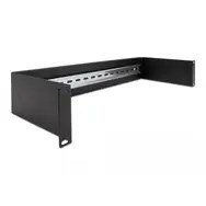 DeLOCK Panel na szynę DIN 19" 2U, czarny