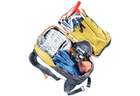 Deuter Alproof Lite 22 turmeric/black - plecak lawinowy