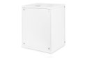 Digitus Szafa sieciowa wisząca 19" 12U rack 540x400, drzwi szyba, szary, niedzielona, niezłożona, 60kg