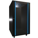 Extralink Szafa rack 22U 600x800 Czarna stojąca