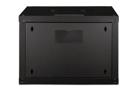 Digitus Szafa sieciowa wisząca Unique 19" 7U rack 600x600, drzwi szyba, czarny, niedzielona, złożona, 100kg