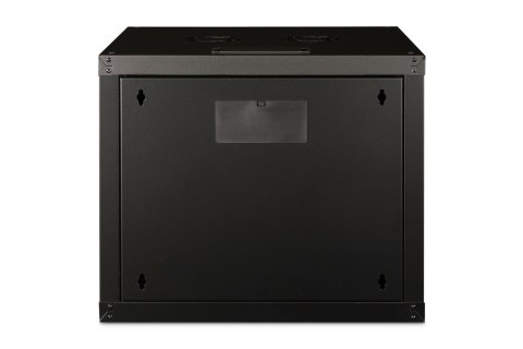 Digitus Szafa sieciowa wisząca Unique 19" 9U rack 600x600, drzwi szyba, czarny, niedzielona, złożona, 100kg