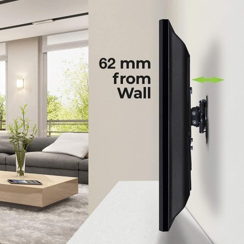 Techly ICA-PLB 136E uchwyt do telewizorów 139,7 cm (55") Czarny