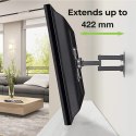 Techly ICA-PLB 136E uchwyt do telewizorów 139,7 cm (55") Czarny
