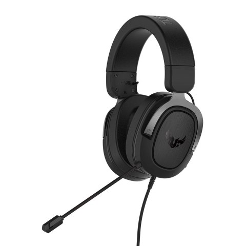 ASUS TUF Gaming H3 Zestaw słuchawkowy Przewodowa Opaska na głowę Czarny, Szary