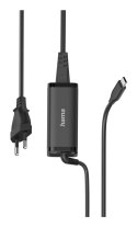 Hama 00200023 adapter zasilający/ inwentor Wewnętrzna 65 W Czarny