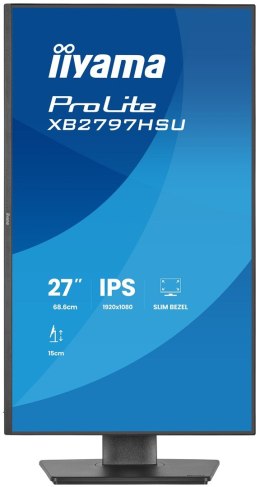 Iiyama ProLite XB2797HSU-B1 monitor komputerowy 68,6 cm (27
