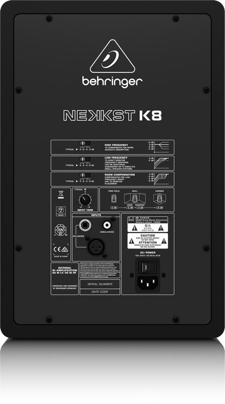 Behringer K8 Czarny Przewodowa 150 W