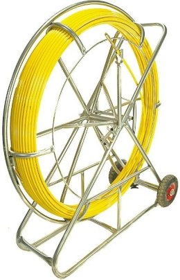Extralink Pilot do przeciągania kabli Pilot 8mm 150m włókno szklane FRP, śr. 8mm, dł. 150m, żółty