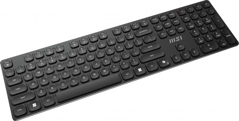 Zestaw klawiatura + mysz MSI Forge K210 Wireless Mouse and Keyboard Combo bezprzewodowe czarne