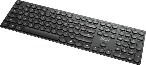 Zestaw klawiatura + mysz MSI Forge K210 Wireless Mouse and Keyboard Combo bezprzewodowe czarne