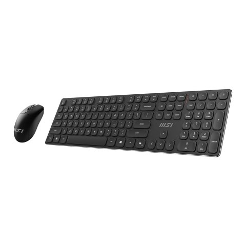 Zestaw klawiatura + mysz MSI Forge K210 Wireless Mouse and Keyboard Combo bezprzewodowe czarne