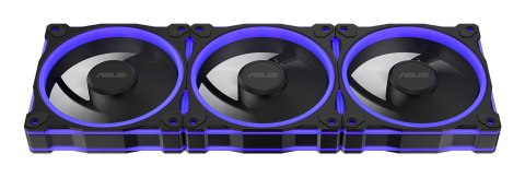 ASUS Prime MR120 Fan ARGB Reverse Black 3in1 Obudowa komputera Wentylator 12 cm Czarny 3 szt.