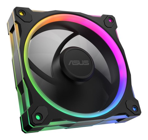 ASUS Prime MR120 Fan ARGB Reverse Black 3in1 Obudowa komputera Wentylator 12 cm Czarny 3 szt.