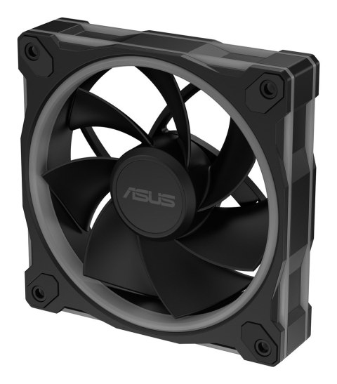 ASUS Prime MR120 Fan ARGB Reverse Black 3in1 Obudowa komputera Wentylator 12 cm Czarny 3 szt.