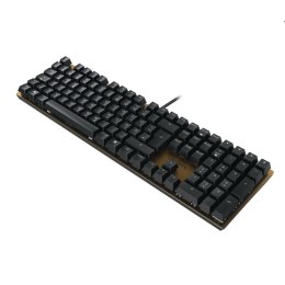 CHERRY KC 200 MX klawiatura Uniwersalne USB QWERTZ Niemiecki Czarny, Brąz