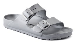 Birkenstock Arizona Essentials Sandały Unisex Metaliczny, Srebrny