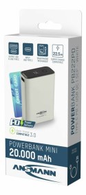 Ansmann PB222PD Litowo-polimerowy (LiPo) 20000 mAh Biały