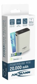 Ansmann PB222PD Litowo-polimerowy (LiPo) 20000 mAh Biały