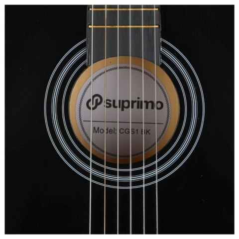 SUPRIMO CGS1 BK - gitara klasyczna 4/4, czarna