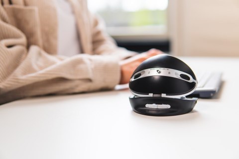 BakkerElkhuizen Oyster Mouse Wired myszka Biuro Oburęczny USB Typu-A Laser 1200 DPI