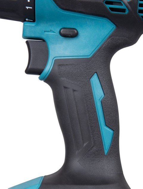 Makita DHP490Z wkrętak zasilany/zakrętark udarowy 1900 RPM Niebieski, Czarny