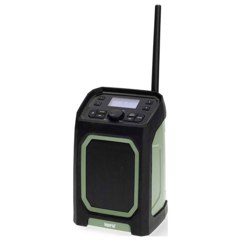 Imperial DABMAN OR 5 mobiele DAB+/FM buitenradio Przenośny Cyfrowy Czarny, Zielony