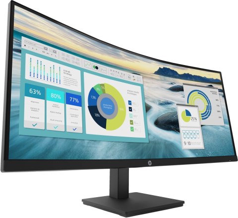 Monitor HP P34hc G4 21Y56AA#ABB 34" 3440x1440px Quad HD LED Czarny