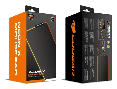 COUGAR CGR-NEON-X Podkładka dla graczy Czarny