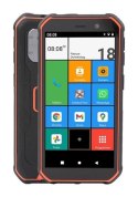 Telefon Olympia TREK 14cm (5.5") Dual SIM Android 10.0 4G USB Type-C 3GB 32GB 5000mAh - Pomarańczowy