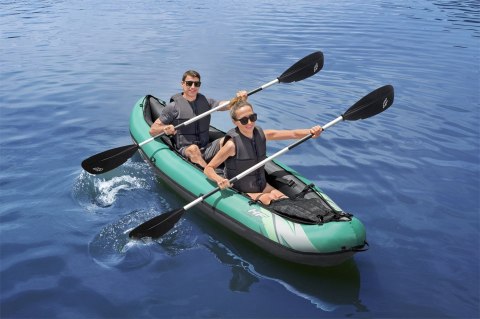 Bestway 65052 / 24 kajak sportowy 2 os. Czarny, Zielony, Szary, Miętowy Kopolimer akrylonitrylo-butadieno-styrenowy (ABS), Nylon