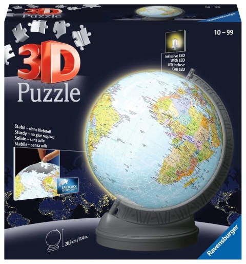 Ravensburger 11549 puzzle Puzzle 3D 540 szt. Glob