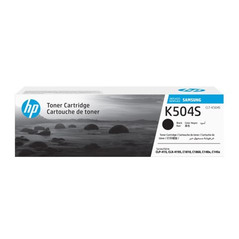 Samsung Oryginalny czarny toner HP CLT-K504S