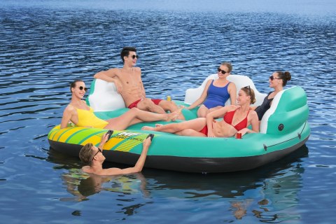 Bestway 43407 pływak basenowy i plażowy Wielobarwny Monochromatyczny PCW Pływająca wyspa
