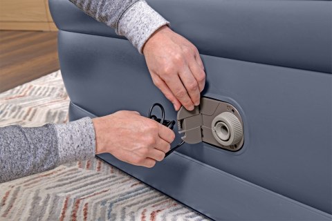 Bestway 6713I / 23 dmuchany materac Podwójny materac Szary Unisex