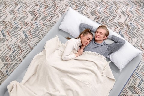 Bestway 6713I / 23 dmuchany materac Podwójny materac Szary Unisex