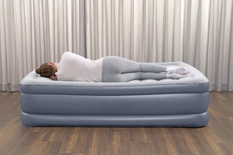 Bestway 6713I / 23 dmuchany materac Podwójny materac Szary Unisex