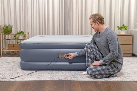Bestway 6713I / 23 dmuchany materac Podwójny materac Szary Unisex