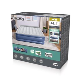 Bestway 67630 / 23 dmuchany materac Podwójny materac Niebieski, Biały Unisex