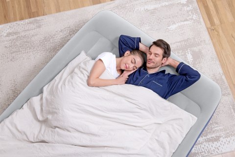 Bestway 67630 / 23 dmuchany materac Podwójny materac Niebieski, Biały Unisex