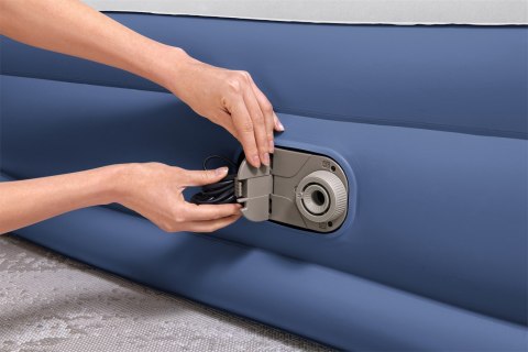 Bestway 67630 / 23 dmuchany materac Podwójny materac Niebieski, Biały Unisex
