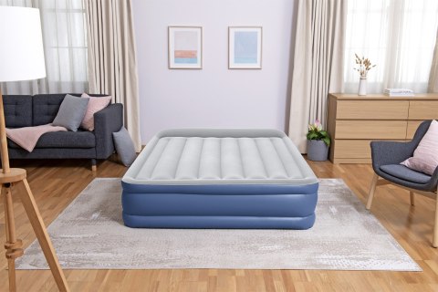 Bestway 67630 / 23 dmuchany materac Podwójny materac Niebieski, Biały Unisex