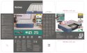 Bestway 67630 / 23 dmuchany materac Podwójny materac Niebieski, Biały Unisex