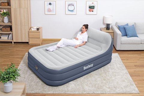 Bestway 67923 / 23 dmuchany materac Podwójny materac Szary, Biały Unisex