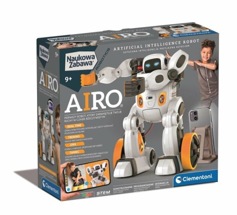 Clementoni Naukowa zabawa Robotics Robot AIRO 50819