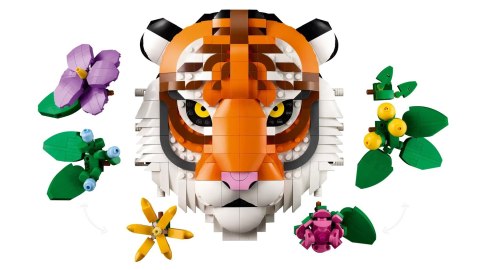 LEGO ART 31217 Kolekcja zwierząt - tygrys