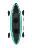Bestway 65052 / 24 kajak sportowy 2 os. Czarny, Zielony, Szary, Miętowy Kopolimer akrylonitrylo-butadieno-styrenowy (ABS), Nylon